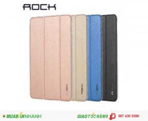 Bao da ipad Mini 4 Rock Phantom khung cao su chống sốc.
