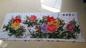 Tranh thêu chữ thập thành phẩm