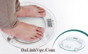 Cân điện tử tròn đường kính 26cm