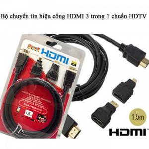 Bộ chuyển tín hiệu cổng HDMI 3 trong 1 c