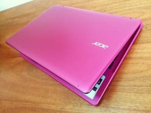 Bán Laptop Utrabook Acer Aspire e3-211 Haswell N2840 Thế Hệ 4 2G / SSD 120G - Màu Hồng
