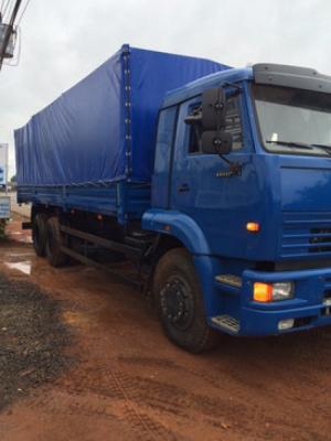 Xe tải thùng Kamaz 65117 15 tấn 6x4 thùng dài 7.8m nhập khẩu Nga