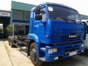 Xe tải thùng Kamaz 65117 15 tấn 6x4 thùng dài 7.8m nhập khẩu Nga