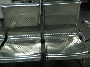Thanh lý ghế băng chờ 5 chỗ inox