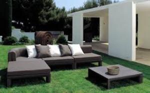 Sofa nhựa giả mây giá rẻ