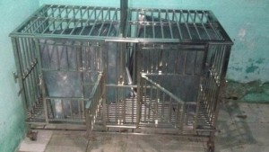 Chuồng chó inox