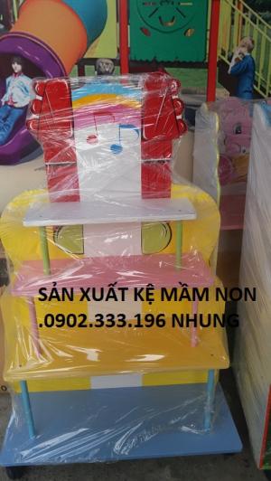 Kệ toán số, kệ nhà trẻ, kệ mầm non giá rẻ, kệ cặp mầm non