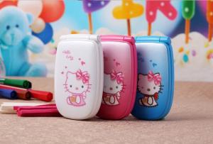 Điện thoại kitty nắp bật mini