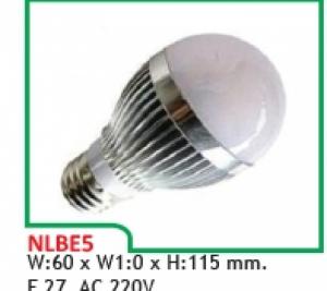 Led bup nhôm 5w