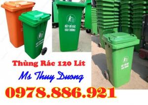 Thùng rác nhựa công nghiệp 120 lít,240 lít,660 lít giảm giá 10%