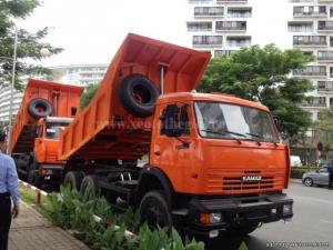Thông tin Bán xe ben Kamaz 65115 (6x4) 10.3m3 Nhập khẩu 2016