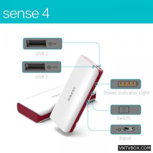 Pin sạc dự phòng Romoss Sense 4 chính hãng bảo hành 12 tháng