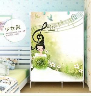 Tủ Vải Quần Áo 3D Thế Hệ Mới, Hàng Đẹp Khung Chắc Chắn - MSN383093