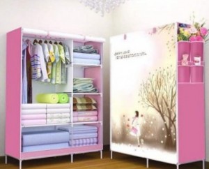 Tủ Vải Quần Áo 3D Thế Hệ Mới, Hàng Đẹp Khung Chắc Chắn