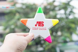 Bút highlight bút dạ quang in logo quà tặng quảng cáo siêu dễ thương