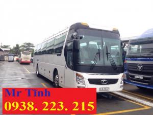 Xe khách 45 chỗ thaco universe tb120s mới, giá xe khách 45 chỗ hyundai universe noble