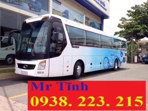 Xe khách 45 chỗ thaco universe tb120s mới, giá xe khách 45 chỗ hyundai universe noble
