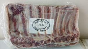 Sườn cừu Úc nhập khẩu .