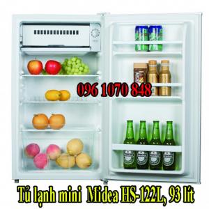 Báo giá dự án: bộ đôi tủ lạnh mini Tủ lạnh midea 50 lít  HS-65SN và Tủ lạnh mini Midea HS-122L