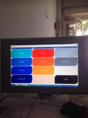 Máy tính tiền cảm ứng bán hàng từ xa trên tablet