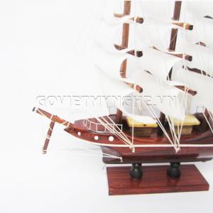 Mô hình thuyền gỗ cẩm 20cm(Gỗ Tự Nhiên)