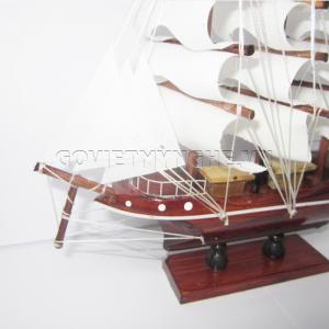 Mô hình thuyền cẩm 30cm(Gỗ Tự Nhiên)