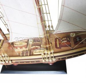 Mô Hình Du Thuyền Atlantic 80cm (Gỗ Tự Nhiên)