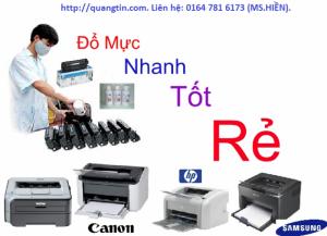 Dịch vụ bơm mực máy in