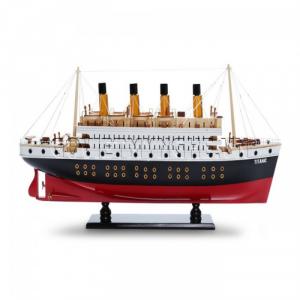 - Mô Hình Gỗ Du Thuyền Titanic 40cm, 60cm (Sơn)