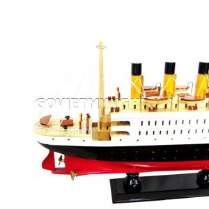 - Mô Hình Gỗ Du Thuyền Titanic 40cm, 60cm (Sơn)