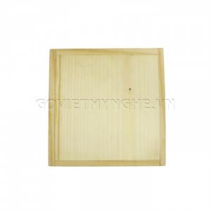 Khay Gỗ Sashimi - Sushi Nhật Bản 16x16 cm (Gỗ Tự Nhiên)