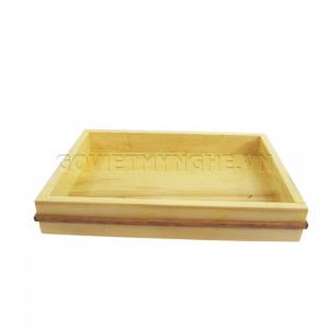 Khay Gỗ Sashimi - Sushi Nhật Bản 20x16 cm (Gỗ Tự Nhiên)