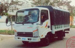 Xe tải VEAM VT125,VEAM 1T25 vào thành phố