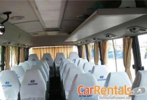 Nội thất bên trong xe Huynhdai County