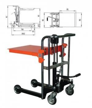 Xe Nâng Tay Cao HS04 Giá Rẻ Chất Lượng