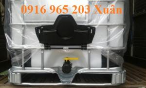 Bán bồn 1000l đựng hóa chất dệt nhuộm ở gò dầu