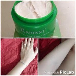 Kem radiant , bật tone sau 1 tuần sử dụn