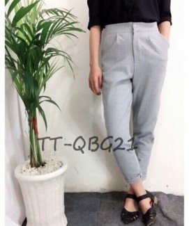 Quần baggy vải