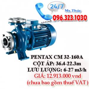 Máy bơm ly tâm công pentax CM 32-160A chính hãng giá tốt