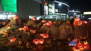 Bí đao Halloween - Chuyên thiết kế, thi công mô hình trang trí Halloween cho trung tâm thương mại