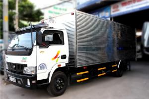Xe tải Veam 7,5 tấn thùng dài 6,1m động cơ Hyundai công suất lớn
