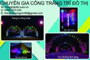 Led trang trí đường phố