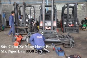 Đội ngũ sửa xe nâng hàng toàn quốc chuyên nghiệp