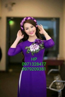 May bán trang phục biểu diễn hoa phượng