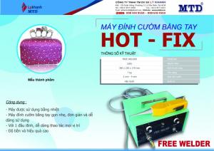 Máy Đính Cườm Bằng Tay Free Welder