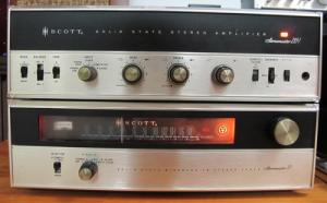 Ampli + Tuner Scott StereoMaster 299T full box