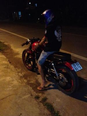 Suzuki GN250 độ Cafe Racer,tracker