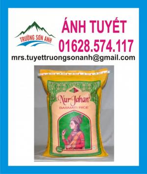 Bao đựng gạo 50kg ghép màng OPP in ống đồng