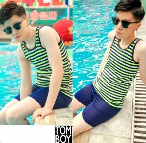đồ bơi Transguy kẻ ngang