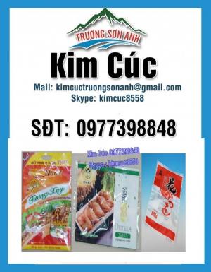 Túi PA/PE đóng gói hàng đông lạnh, trái cây sấy,mứt, bánh kẹo